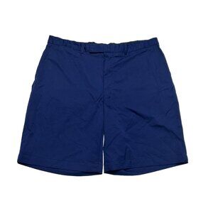 RLX Ralph Lauren Shorts Mens 40 Golf Performance Navy Blue Flat Front Stretch